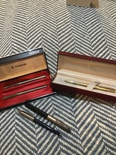 6 vintage pens 4 Parkerand 1