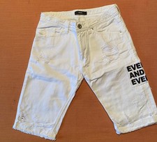 Jeans corti bianchi Diesel 12 anni