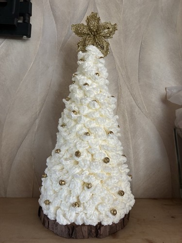 Albero natale uncinetto - albero, in