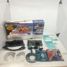 Rara ELSA ERAZOR III Extreme + 3D Revelator completa di occhiali 3D + tutti i dischi