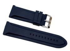 Cinturino in gomma blu per