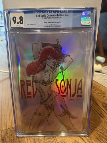 Red sonja cgc 9 - sonja, •