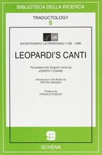 Leopardi canti schena - canti,