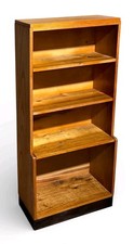 LIBRERIA VINTAGE ROVERE DORATO