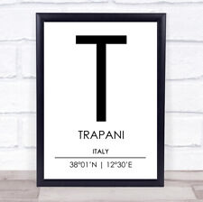 Trapani Italia Coordinate