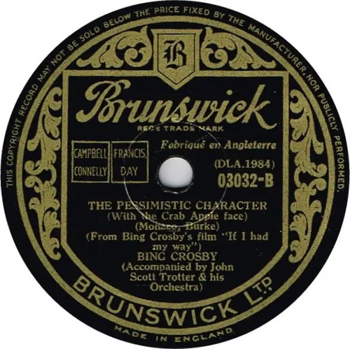 Schellack bing crosby - schellack,