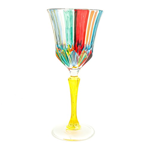 Murano vino vetro - multi, giallo