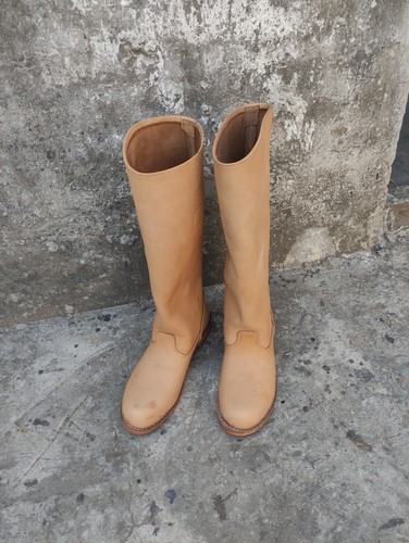Ww2 stivale lungo militare - militare, con