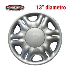 SET 4 COPRICERCHI COPPA RUOTA COPRI RUOTE BORCHIE 13" UNIVERSALE SENZA LOGO G3