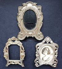 Cornici  n. 3 vintage portafoto  2 punzonate R 925