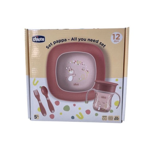 Set pappa 12m rosa - ch,