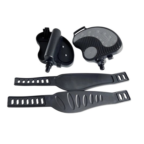 Pedali bici esercizio nero - pedali, per
