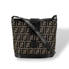 Borsa a tracolla FENDI Zucca