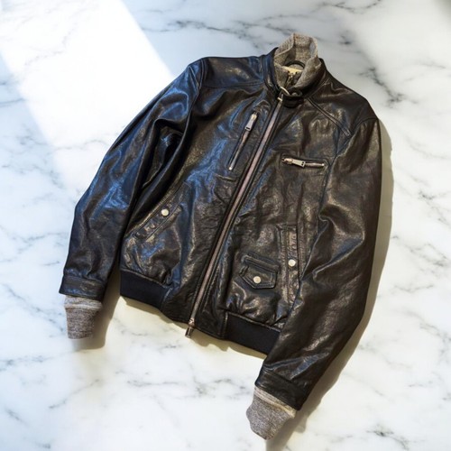 Dsquared2 leather riders - leather,