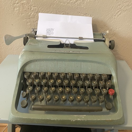 Vtg underwood olivetti - olivetti, studio