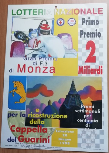 Italia locandina lotteria - italia,