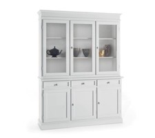 CREDENZA CRISTALLIERA LACCATA