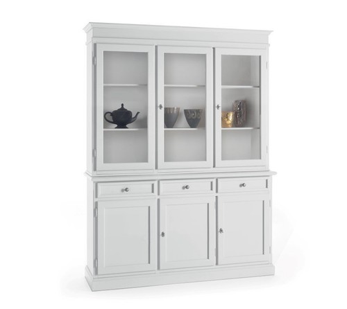 Credenza cristalliera laccata - credenza,