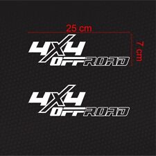 2 Adesivi 4x4 Off Road