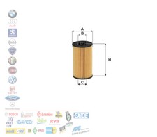 Filtro olio jaguar type - olio, f-type