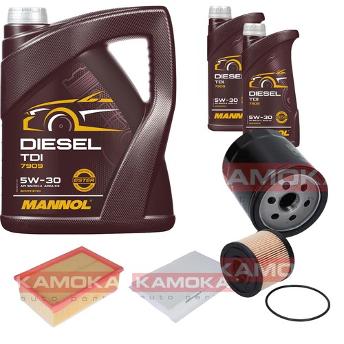Kit ispezione kamoka mannol - kit,