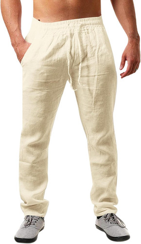 Pantaloni uomo in lino - uomo,