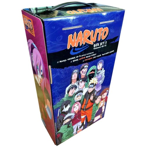 Naruto box set volumes - box,