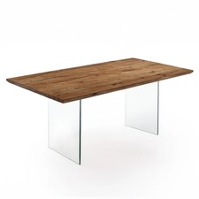 Tavolo legno massello rovere e
