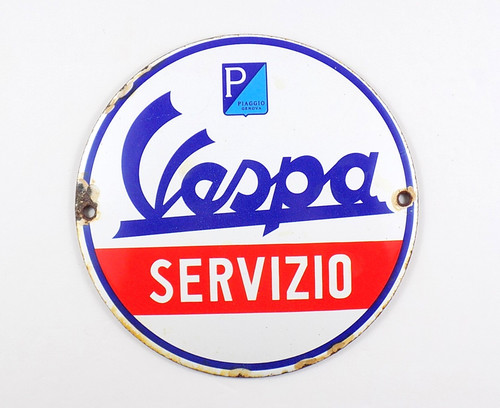 Vintage vespa servizio - vespa,