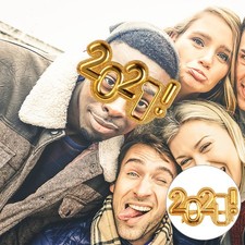 2 pezzi 2021 occhiali di anno