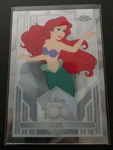 Topps chrome disney ariel base - topps,