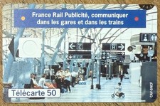 FRANCE RAIL TRAINS TELECARTE