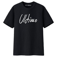 Maglietta t-shirt di ULTIMO 100% cotone cantante uomo donna bambino/a