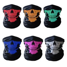 SCALDACOLLO BANDANA FASCIA MULTIUSO MOTO BIKER SPORT CICLISMO TESCHIO