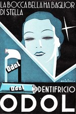 PUBBLICITA' 1938 ODOL
