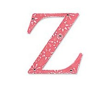 Sizzix Bigz Fustella Alfabeto Maiuscola Sassy Serif Lettera Z Acciaio Ino