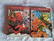 Trigun + Trigun Maximum 1-3 (6 volumi totali) – Solo 2 in buono stato – Rari