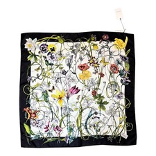 Foulard Gucci Flora Infinity Chrissy 90x90 Seta 100%