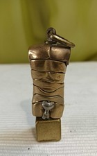 CIONDOLO DI MIGUEL ORTIZ BERROCAL MICRO DAVID PUZZLE ALTEZZA CM 6 FIRMATO SU SPA