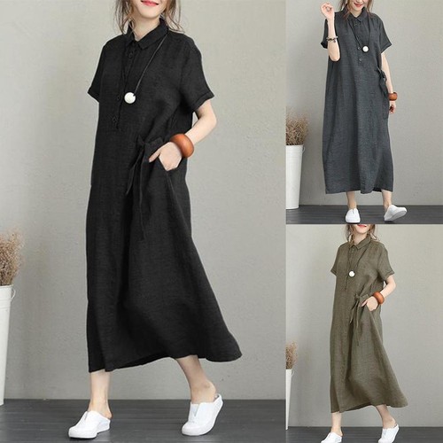 Abito lungo vintage casual