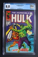 Incredible Hulk #103 UFO 1° PARASSITA SPAZIALE Randau, Xeronians, Klyne 1968 CGC 8.0