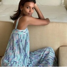 ABITO GIGI SWEEPY IN SETA LEMLEM NUOVO CON ETICHETTE $525, XS