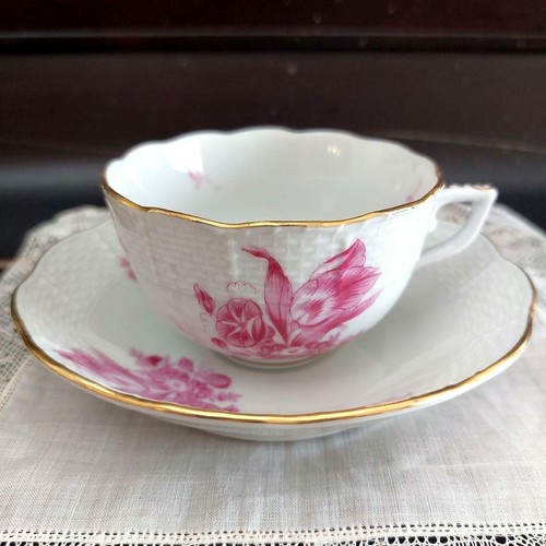 Tazza piattino herend - tazza,