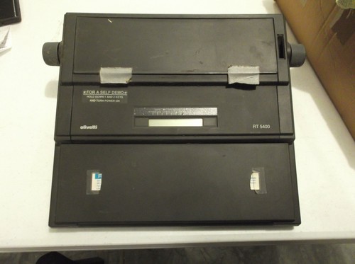 Olivetti 5400 typewriter - olivetti, rt-5400