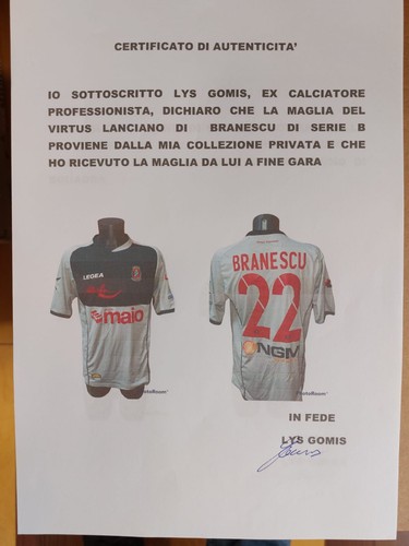 Maglia match worn lanciano - worn,