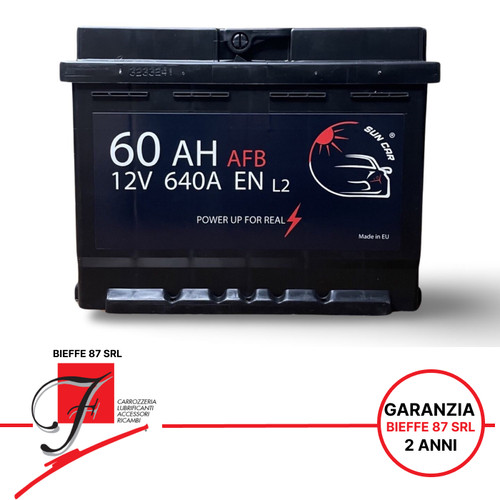 Batteria auto suncar 12v 60ah - auto,
