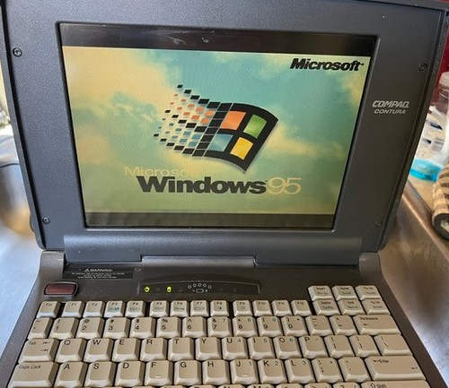 Raro portatile compaq contura - compaq,