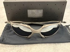 Oakley Occhiali da Sole Romeo 1 X-METAL Titanio Nero Iridio 1997 Montatura Grigio Uomo