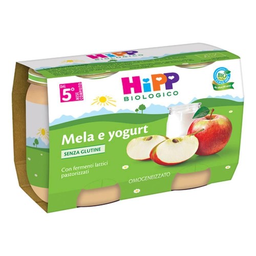Omogeneizzato biologico mela - mela, e