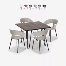 Set 4 sedie design moderno